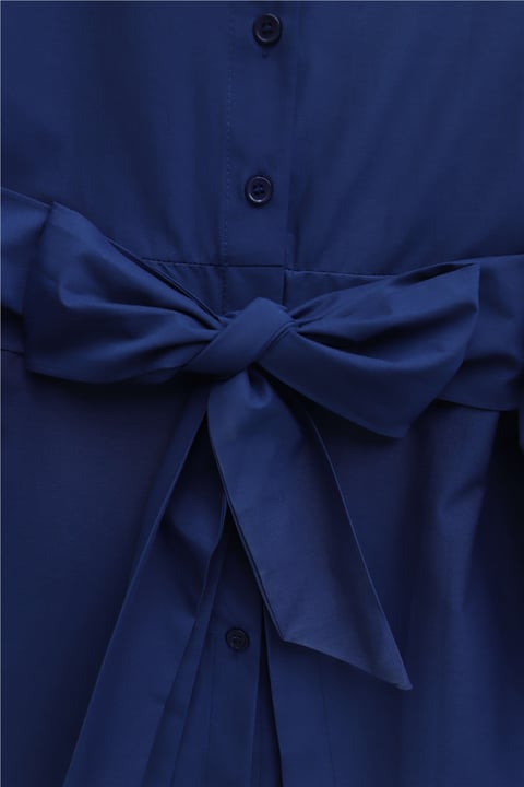 Kendinden Kuşaklı Poplin Tunik -Laci-Tunik-307-0105-R03