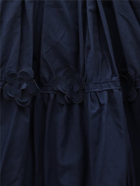 Kolu Lastikli Çiçek Detaylı Tunik -Laci-Tunik-398-1033-R03