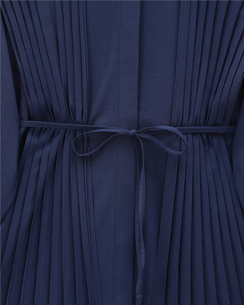 Önü ve Sırtı Pilise Detaylı Gizli Düğmeli Poplin Gömlek -Laci-Tunik-431-261950-R03