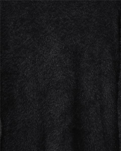 Sakallı Uzun Salaş Triko Tunik -Siyah-Tunik-295-4529-R01