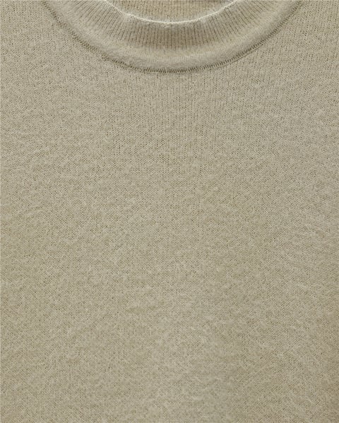 Sakallı Uzun Salaş Triko Tunik   -Vizon-Kazak-295-4529-R23