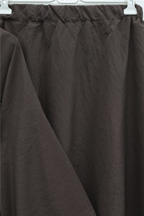 Tek Düğmeli Kuşaklı Etekliİkili Takım -Kahve-Takım-223-3088-R15