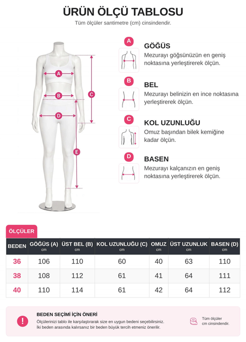 Yakası Bağlamalı Güpür Dantelli Kolları Volanlı Cupra Ayrobin Gömlek  -Koyu Kahverengi-Bluz-370-34533-R54