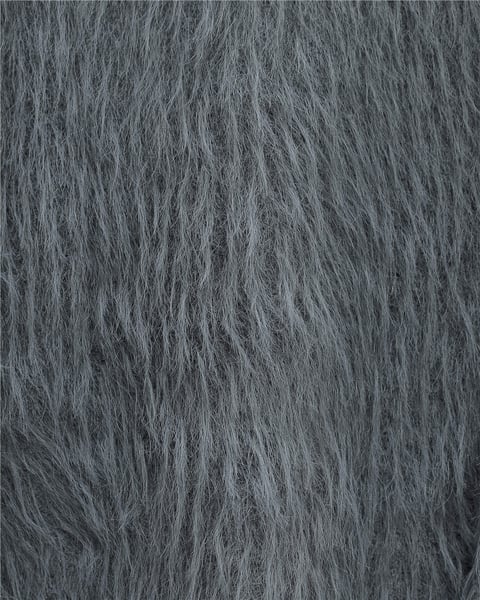 Yuvarlak Yaka Sakallı Triko Kazak -Füme-Kazak-357-7004-R18