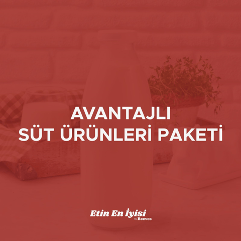 Avantajlı Süt Ürünleri Paketi