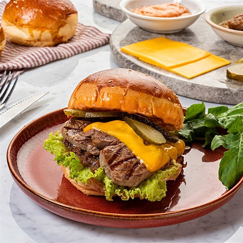Dry Aged Steak Burger Paketi