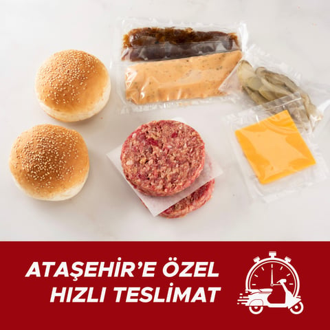 Hamburger Paketi ( Pişirmeye Hazır) 2 kişilik