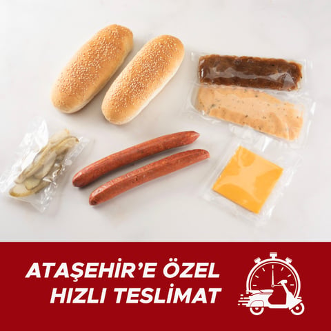 Hott Dog Paketi ( Pişirmeye Hazır) 2 kişilik