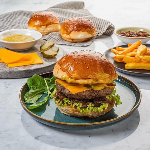 Premium Rib Eye Burger Kit