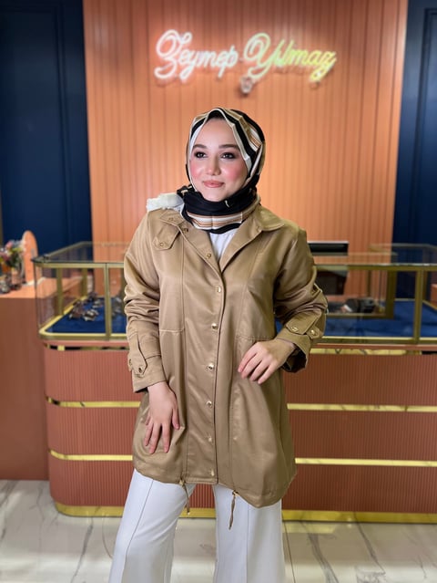 Loren Ceket Camel