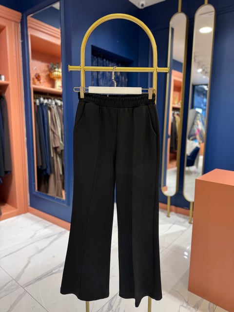 Premium Scuba Uzun Pantolon Siyah
