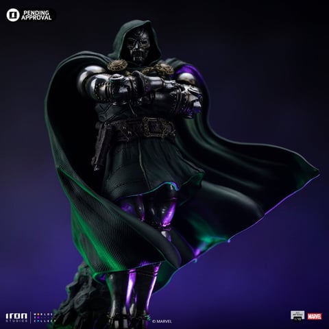 Iron Studios Doctor Doom Infinity Gauntlet Art Scale 1/10 Statue Marvel Figure