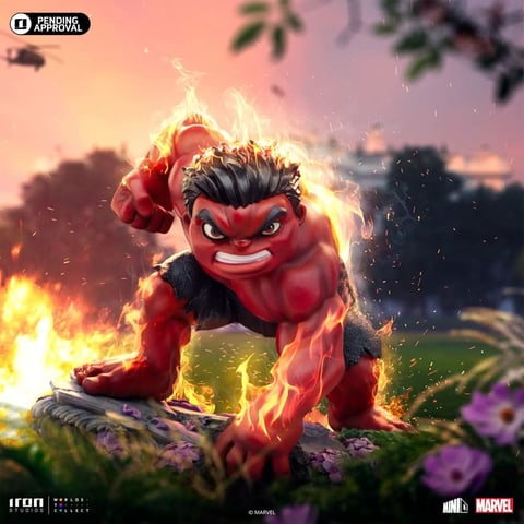 Iron Studios Red Hulk MiniCo Figure