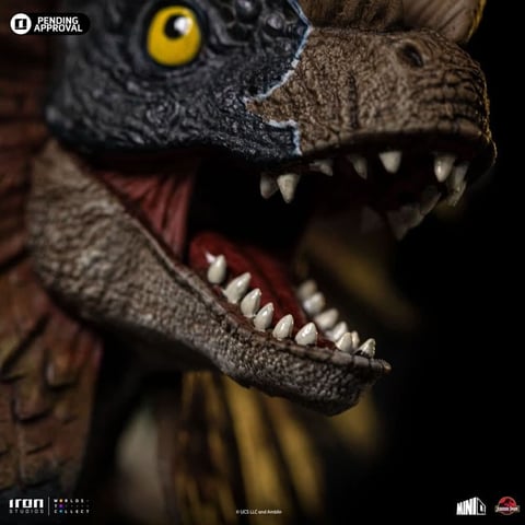 Iron Studios Jurassic Park Dilophosaurus MiniCo Figure