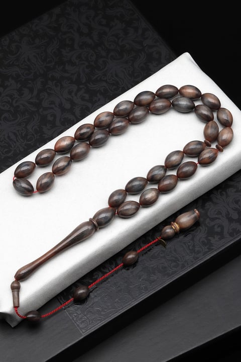 Adem Engin Katalin Tesbih 9 x 13 mm Arpa Kesim - T-1805