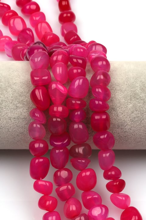 Akik Doğal Taş Dizi 10 x 13 mm Şekilsiz Kesim - DZ-1341