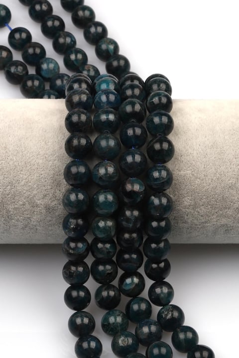 Apatit Doğal Taş Dizi 10 mm Küre Kesim
