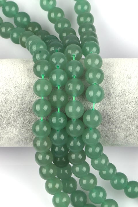 Aventurin Doğal Taş Dizi 10 mm Küre Kesim