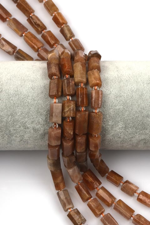 Ay Taşı Doğal Taş Dizi 7 x 12 mm Boru Kesim
