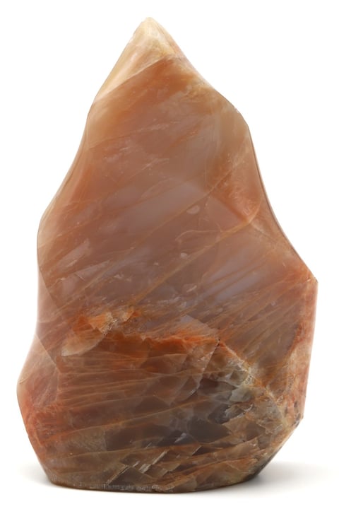 Ay Taşı Doğal Taş Spiral Parça - 330 Gr.