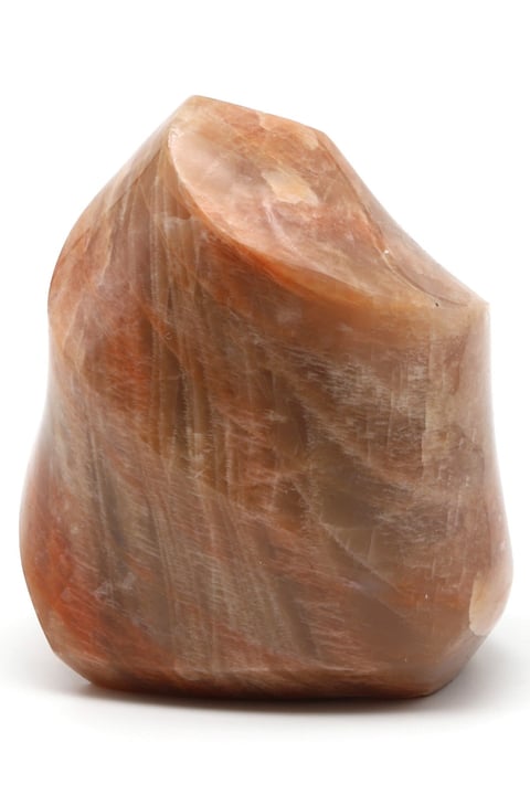 Ay Taşı Doğal Taş Spiral Parça - 335 Gr.