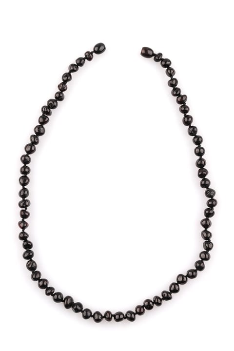 Damla Kehribar Kolye – 45 cm
