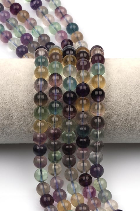 Florit (A Kalite) Doğal Taş Dizi 8 mm Küre Kesim