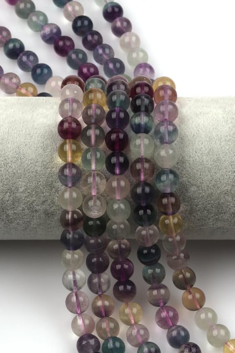 Florit Doğal Taş Dizi 10 mm Küre Kesim