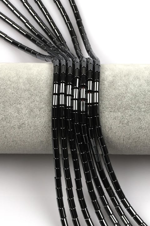 Hematit ( A Kalite ) Dizi 4 x 6 mm Silindir Kesim
