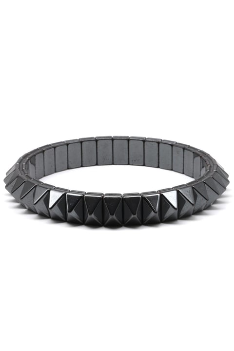 Hematit Doğal Taş Bileklik 6 x 9 mm Özel Kesim - BLK-2076