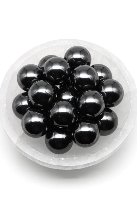 Hematit Doğal Taş Mıknatıslı Parça - Tımbıl - TMB-0227