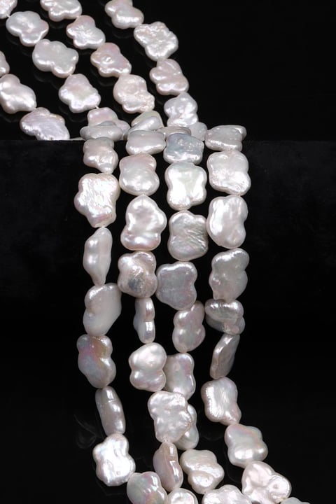 İnci Doğal Taş Dizi 11 x 15 mm Şekilsiz Kesim