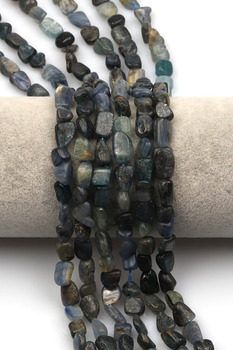 Kyanit Doğal Taş Dizi 6 x 10 mm Özel Kesim - DZ-1280