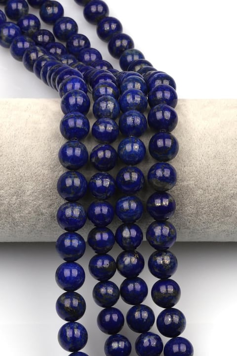 Lapis Lazuli (AAA Kalite) Doğaltaş Dizi 10 mm Küre Kesim