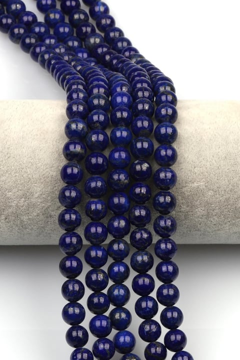Lapis Lazuli (AAA Kalite) Doğaltaş Dizi 8 mm Küre Kesim