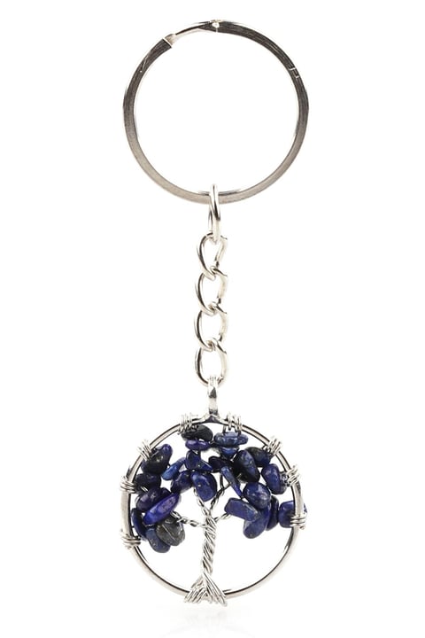 Lapis Lazuli Doğal Taş Anahtarlık