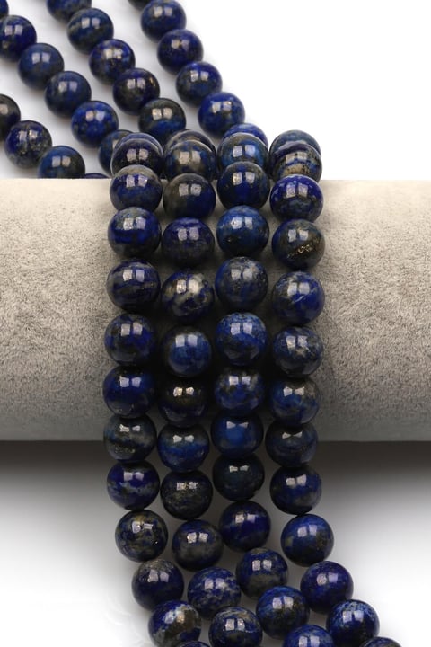 Lapis Lazuli Doğal Taş Dizi 10 mm Küre Kesim