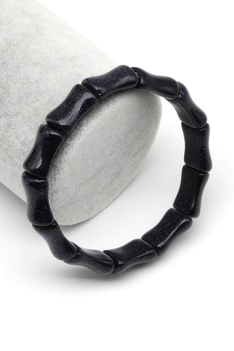 Mavi Yıldız Taşı Bileklik 10 x 16 mm Özel Kesim