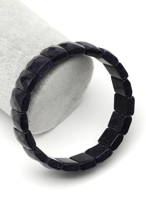 Mavi Yıldız Taşı Bileklik 11 x 15 mm Özel Kesim - BLK-2419