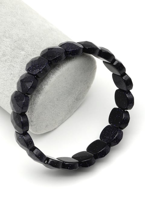 Mavi Yıldız Taşı Bileklik 11 x 15 mm Özel Kesim - BLK-2409