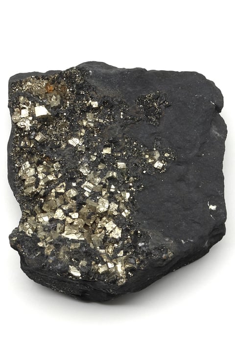 Pirit-Shungite Doğal Taş Ham Parça - 149 Gr.