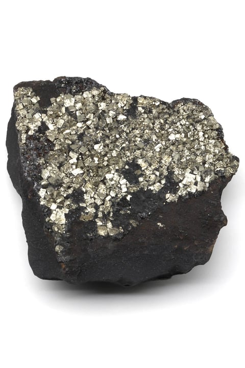 Pirit-Shungite Doğal Taş Ham Parça - 154 Gr.