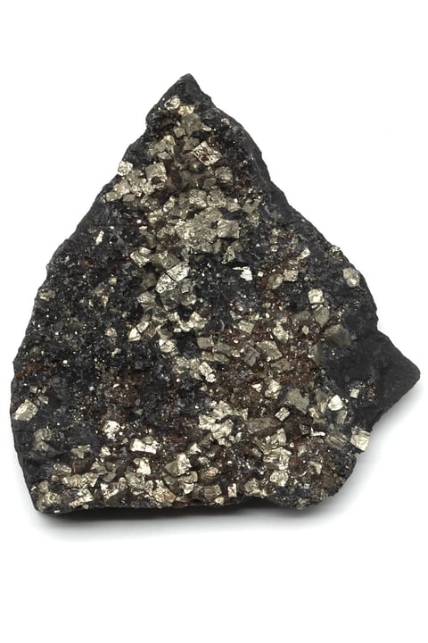 Pirit-Shungite Doğal Taş Ham Parça - 65 Gr.