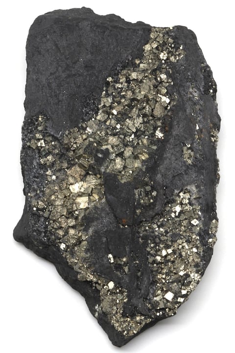 Pirit-Shungite Doğal Taş Ham Parça - 89 Gr.