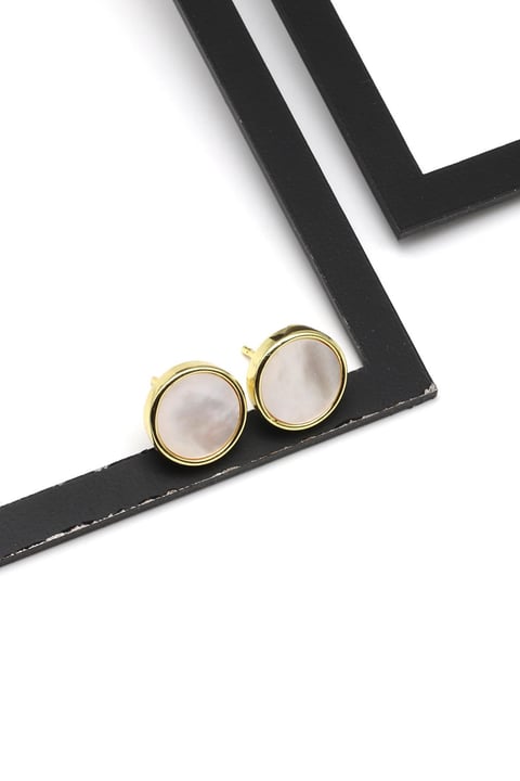 Sedef Doğal Taş Küpe - KP-0260