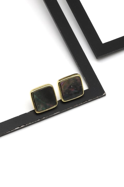 Sedef Doğal Taş Küpe - KP-0261