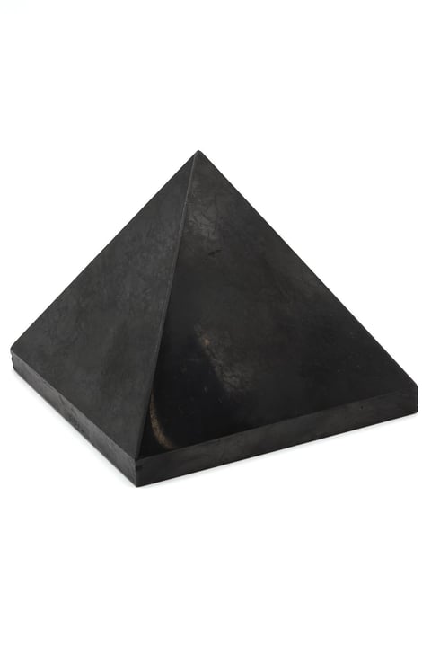Shungite Doğal Taş Piramit
