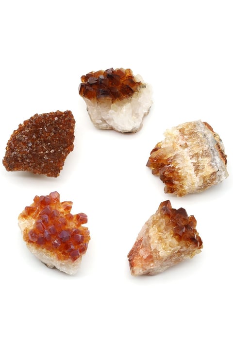 Sitrin Doğal Taş Ham Parça - 59 Gr.