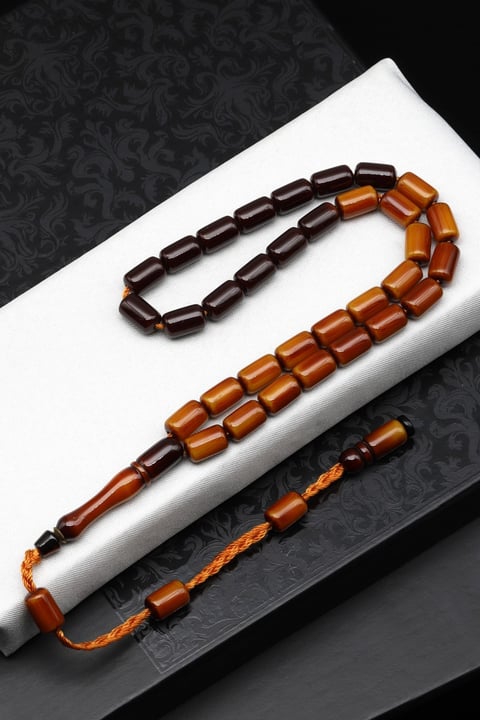 Sürmeli Katalin Tesbih 7 x 11 mm Silindir Kesim - T-1794
