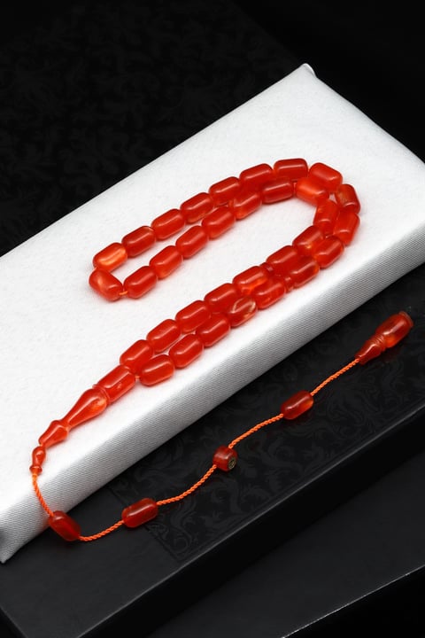 Usta İşçilikli Katalin Tesbih 7 x 10 mm Kapsül Kesim